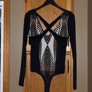 Printed bodysuit